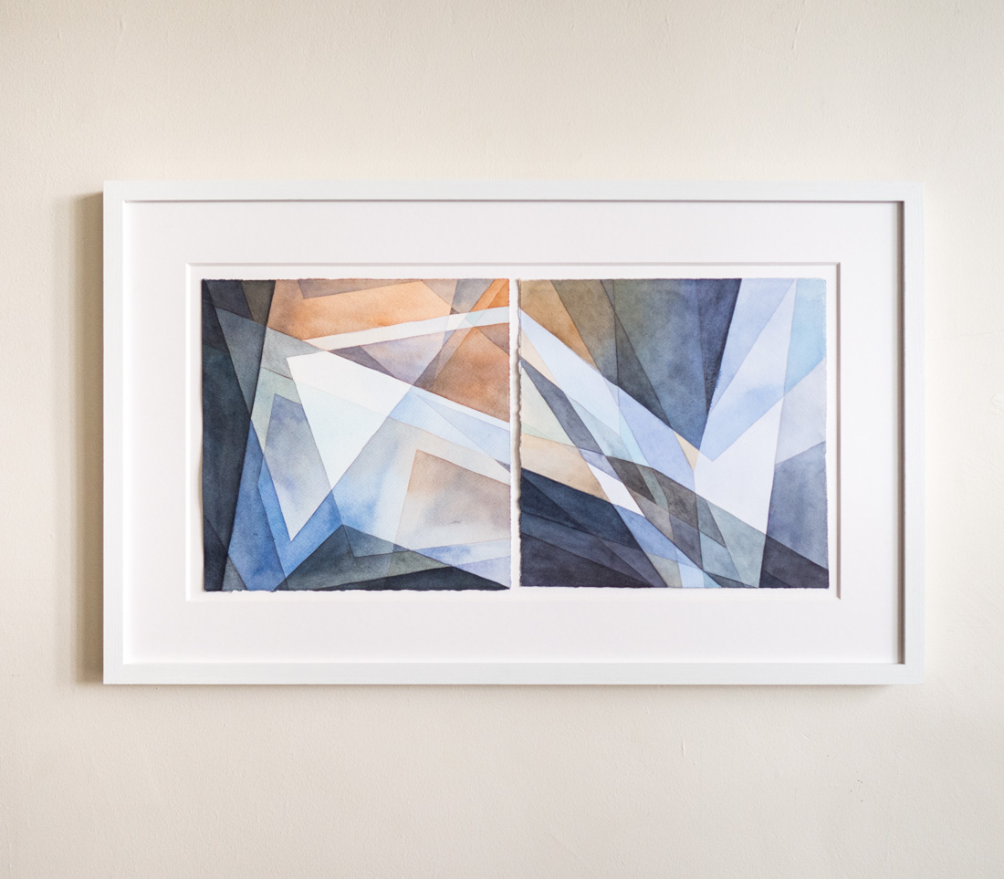 Arrow, 16” x 26.5” framed - $600