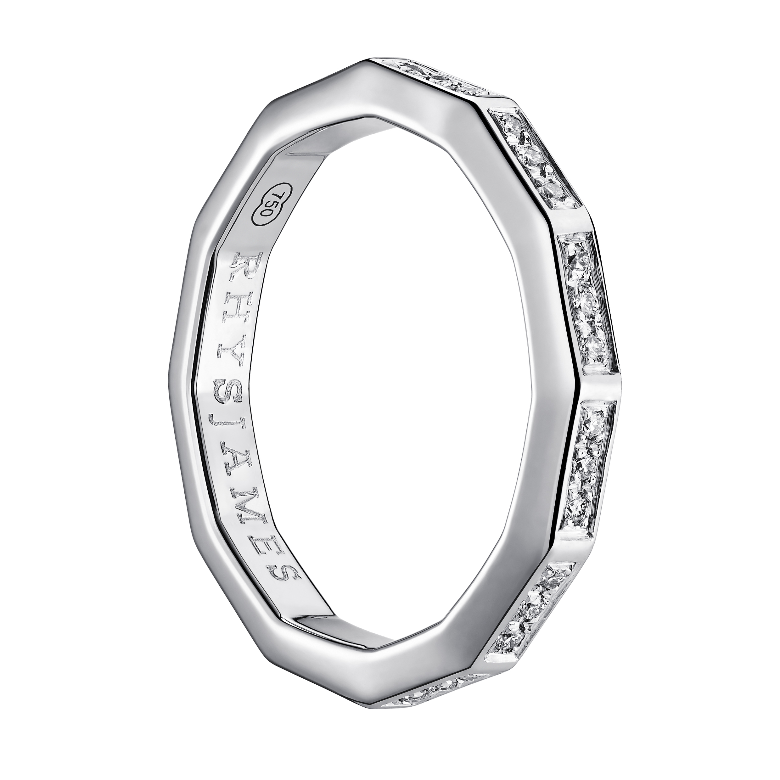 Voyager Ring | White Gold & Diamonds