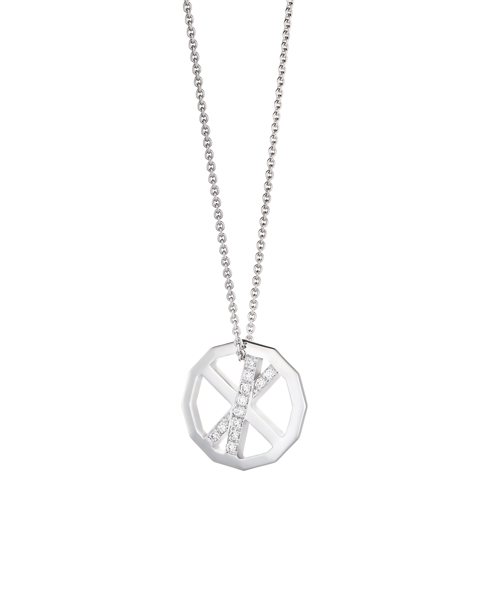 VOYAGER DUO PENDANT / PAVE EDITION