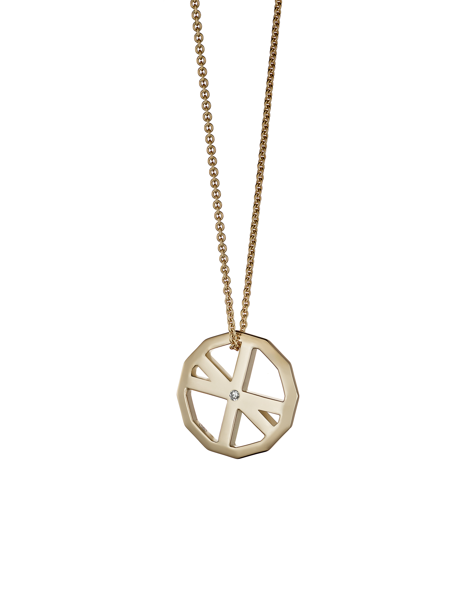 VOYAGER DUO PENDANT / ROSE GOLD