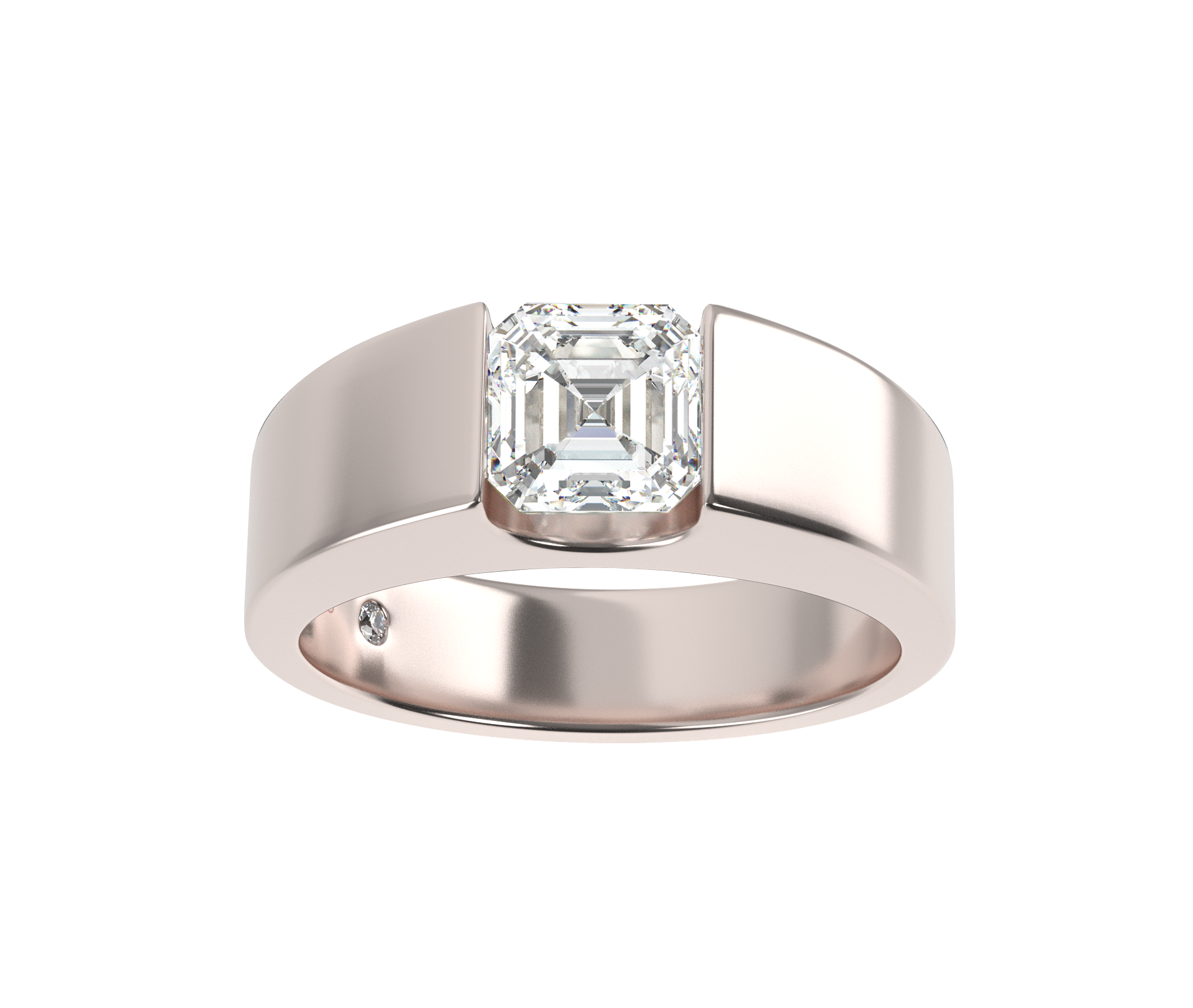 Supernova S Diamond Ring In Rose Gold