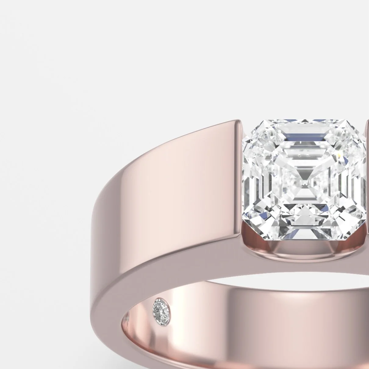 Supernova S Diamond Ring in Rose Gold — RHYS JAMES®