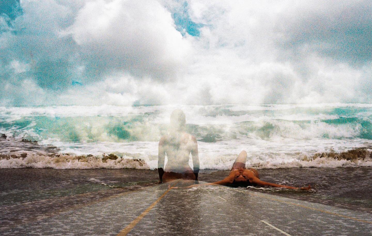 A portrait taken on a road trip to the east coast of South Africa known as the Transkei in 2015. I used the process of double exposure to shoot two different images on the same frame on Portra film on my analogue camera: one the long empty road ahead