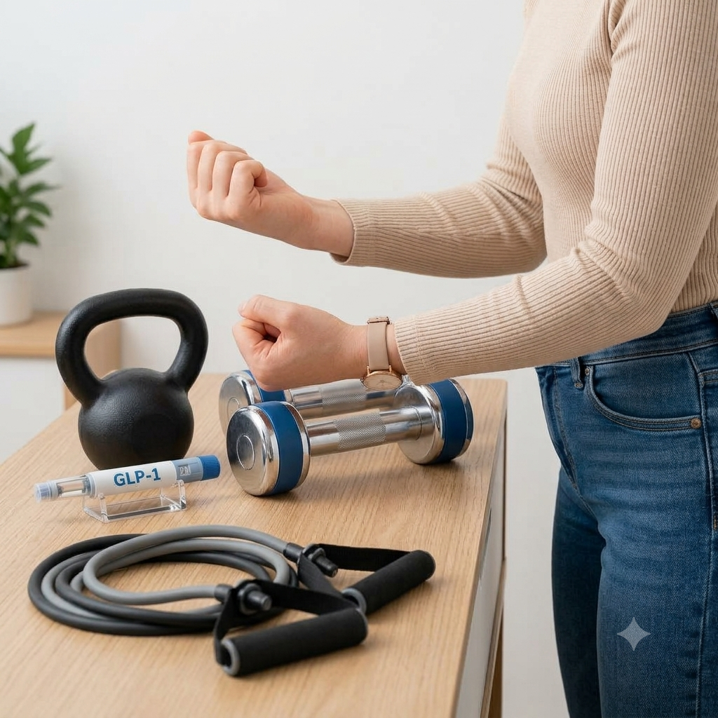 Protecting Muscle Mass While Losing Weight on a GLP-1