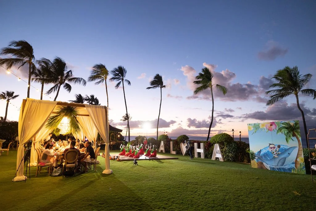 Maui Four Seasons Private Luau planned by Michigan Avenue Events