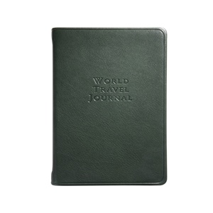 World Travel Journal Traditional Leather