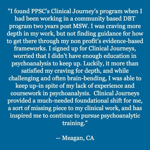 Positive feedback from a Clinical Journeys graduate