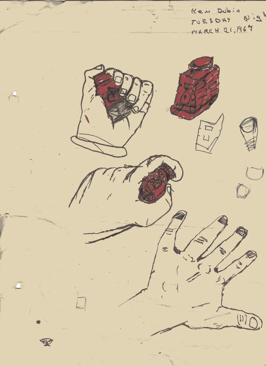 Red Ink Bottle, 1967