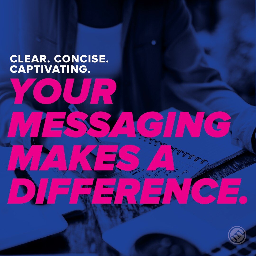 Messaging is key. Along with eye-catching visuals, your messaging needs to be on point and compelling. Have you taken a look at your current messaging? Could it use a revamp?  Contact us to learn more about MMG #stayconnected
.
.
.
#McNeillMediaGroup