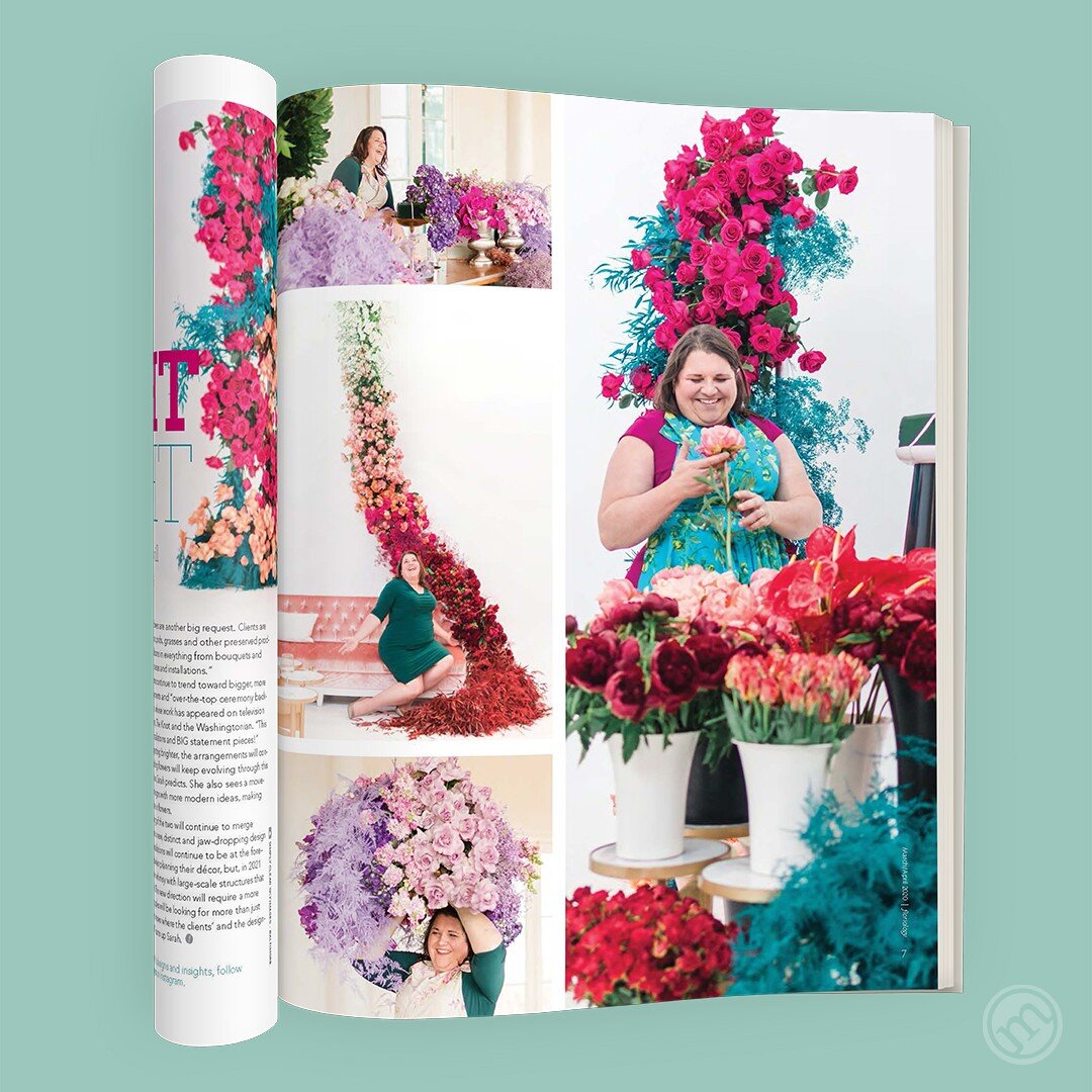 Great photography can make such a difference! Check out this feature in Floriology on @intrigue_designs! #nationalcameraday #photography #florist #weddingflorist 📸: @clear.sky.images .
.
.
#McNeillMediaGroup #MMG #yourbrandisourpassion #creativeagen