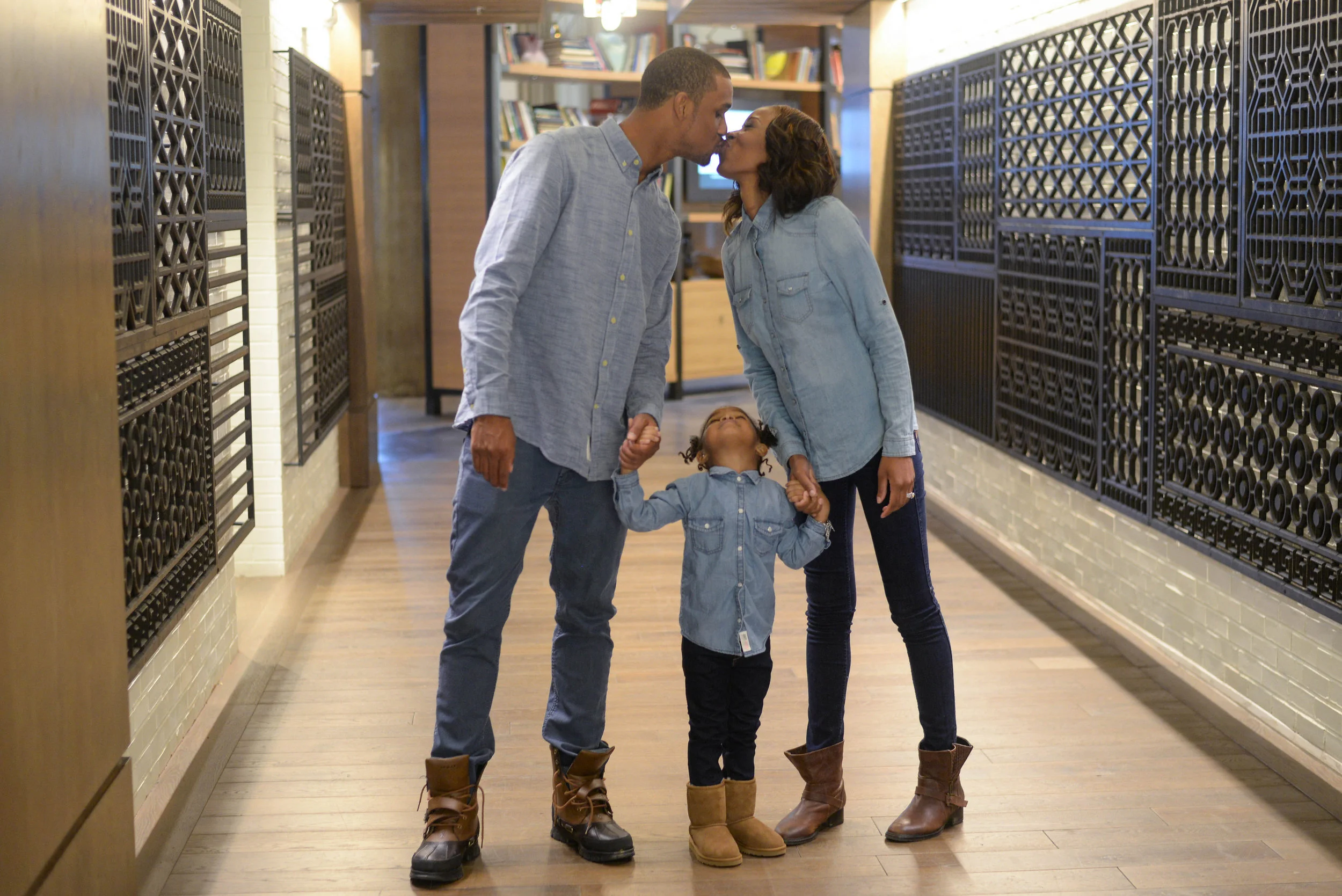 How adorable is their daughter, Paiten!