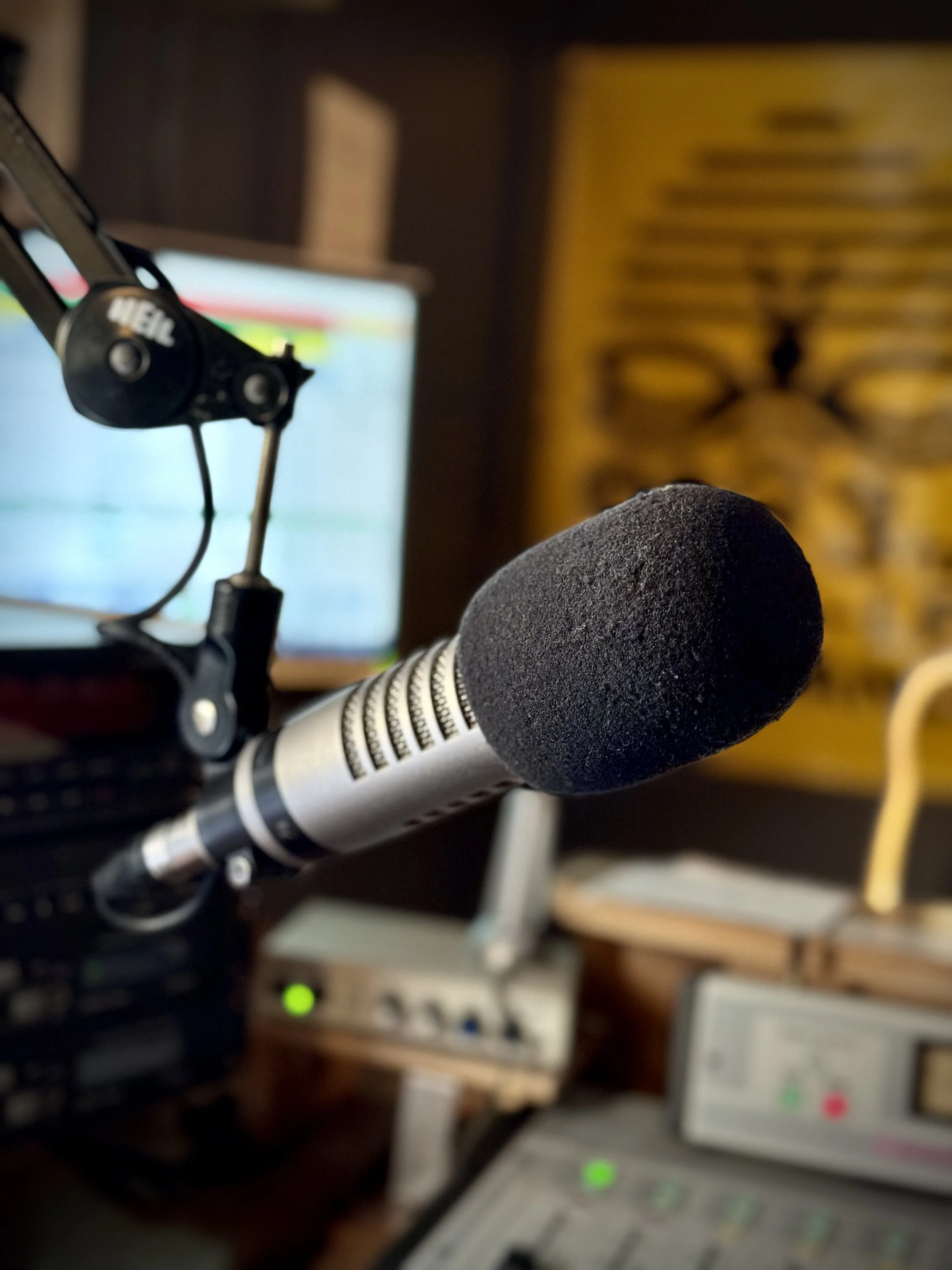 WRFR studio by Pat Molloy