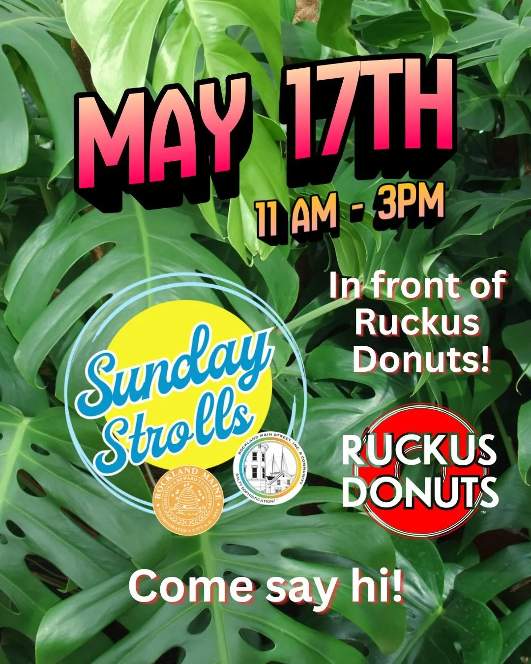 Stop by our tent today during Sunday Stroll! Say hi to WRFR DJs, and see how you can be involved with community radio!