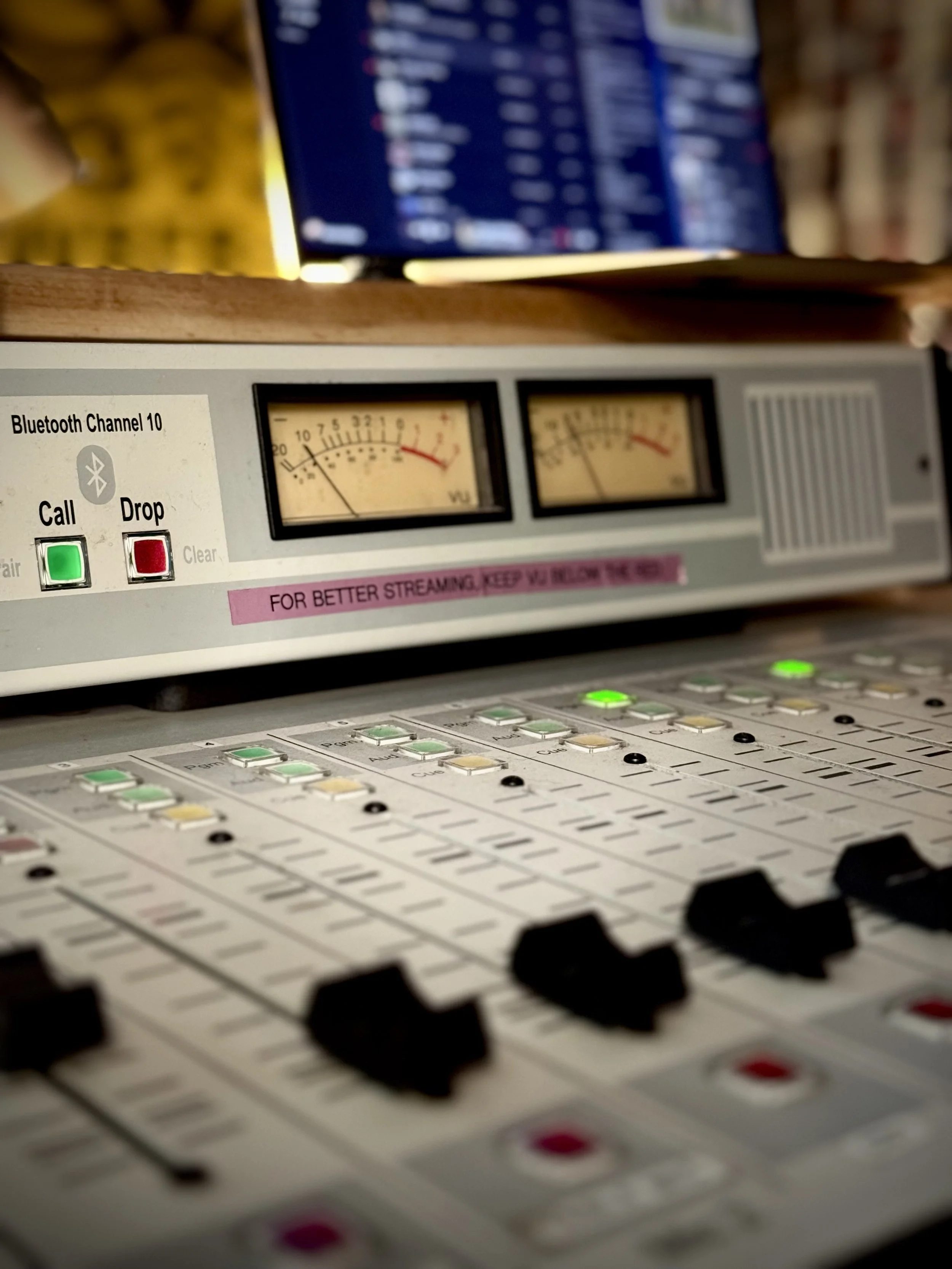 WRFR studio by Pat Molloy