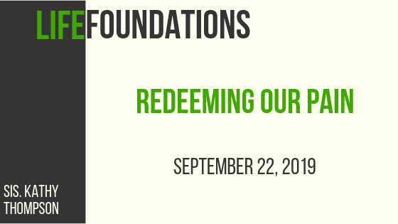 Redeeming Our Pain