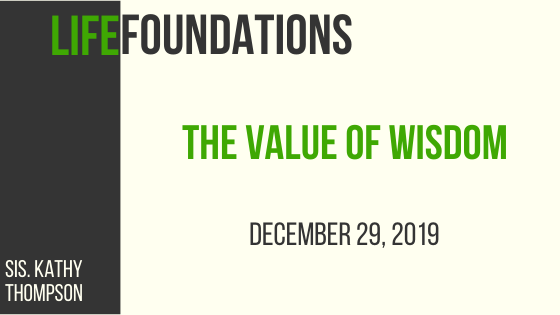 The Value of Wisdom