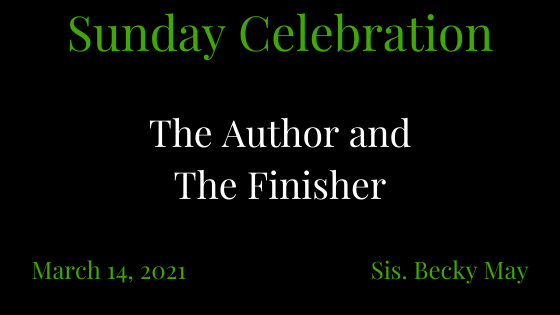 The Author and the Finisher