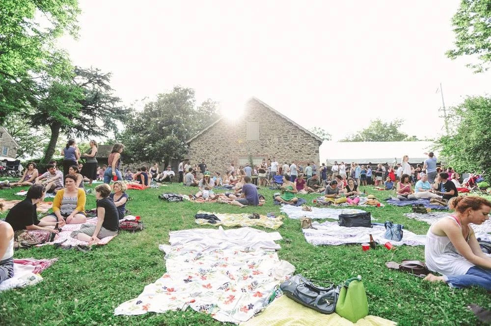 Stake event at Historic Bartram's Garden