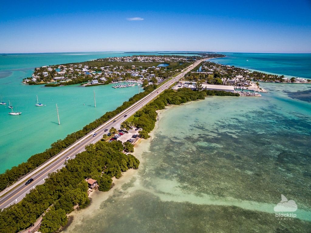 Blacktip Aerial Florida Keys Aerial Drone Photography, Video, 360