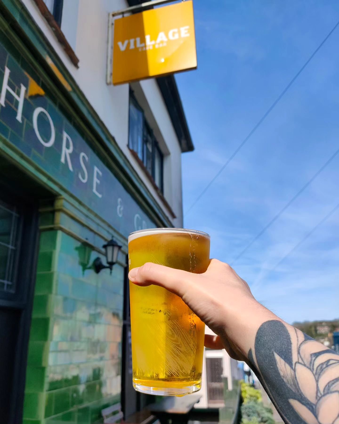 Cheers to the weekend 💛

Don't forget Village Happy Hours are 5-7pm EVERY DAY!

Choose from Cruzcampo, Kronenbourg, Thatchers, a Large Wine, Double Spirit and Mixer or Shots in the deal. 

Why not pair it with some of our delicious Thai food served 