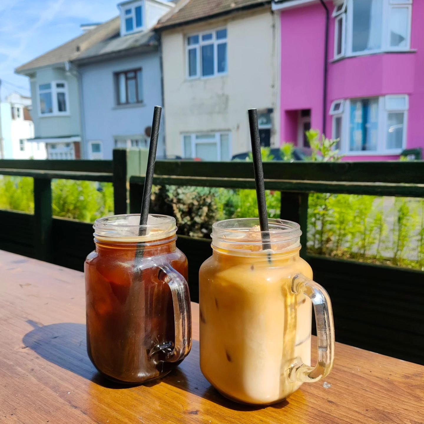 Iced coffee season is upon us and we couldn't be happier ☀️😎

With a selection of milks and syrups to make it the dream coffee on our sunny terrace

Serving brunch 8.30-3pm today and tomorrow and 9-3pm Sunday 

Join us for happy hour to catch the la