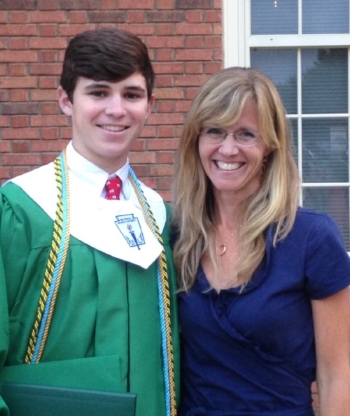 The first Harris boy to graduate, 2015