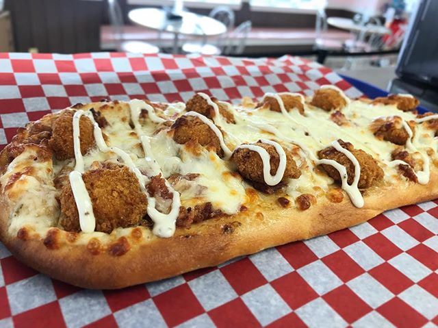 Check out our special Chicken Bacon Ranch Flatbread! Available April 6 and 7!