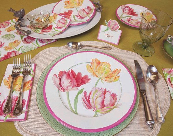Caspari Inc.'s Tulip Dance design