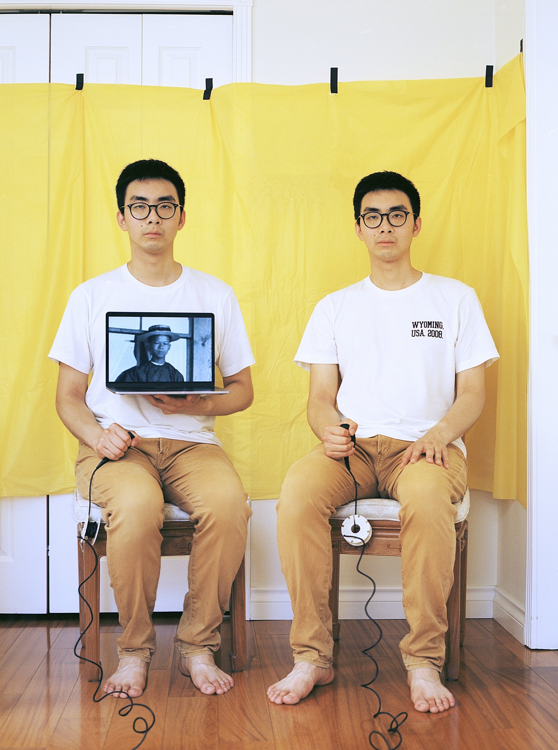 Self Portrait with Houseboy (Encounter)