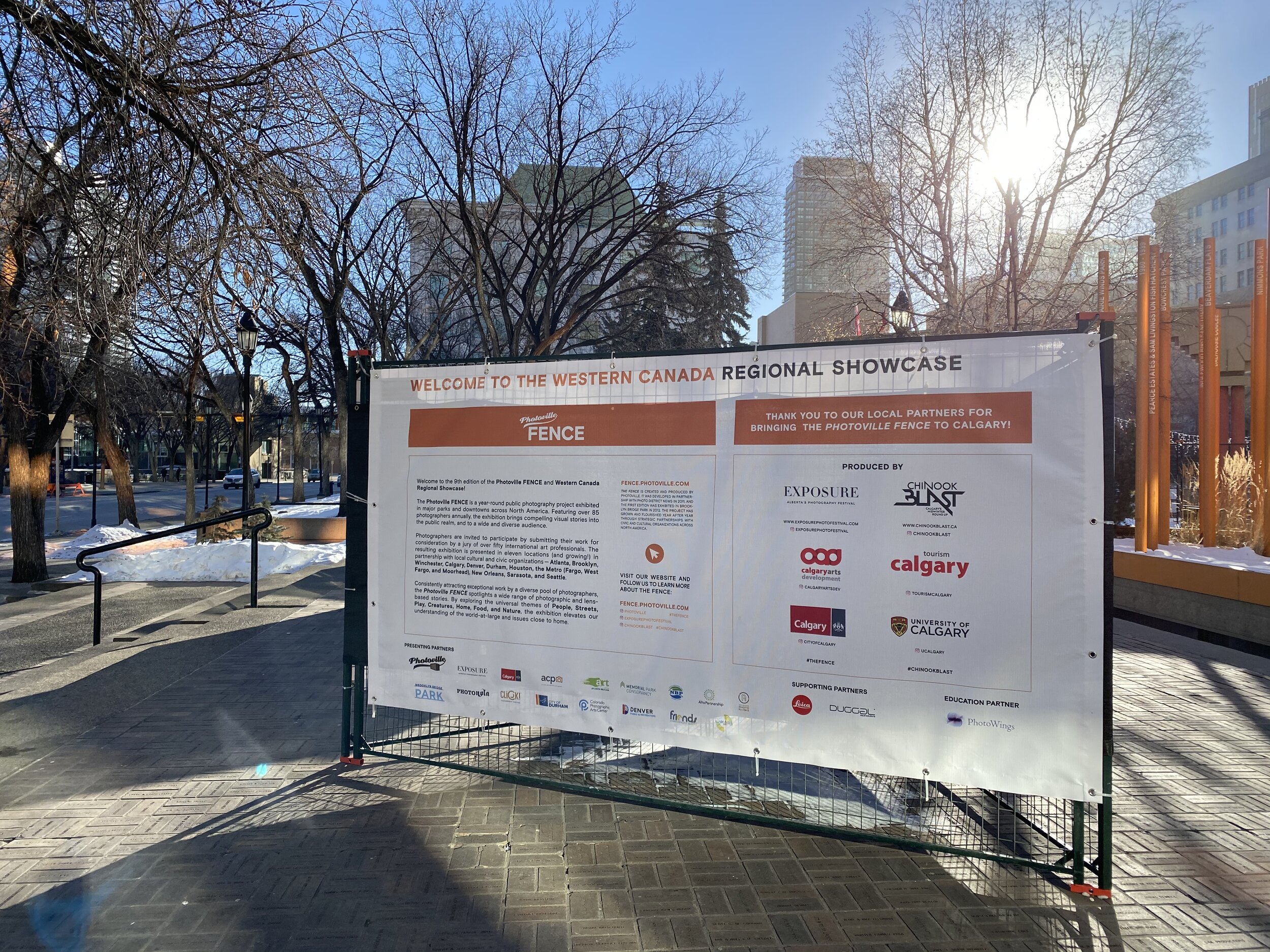 Exposure Presents The Photoville FENCE