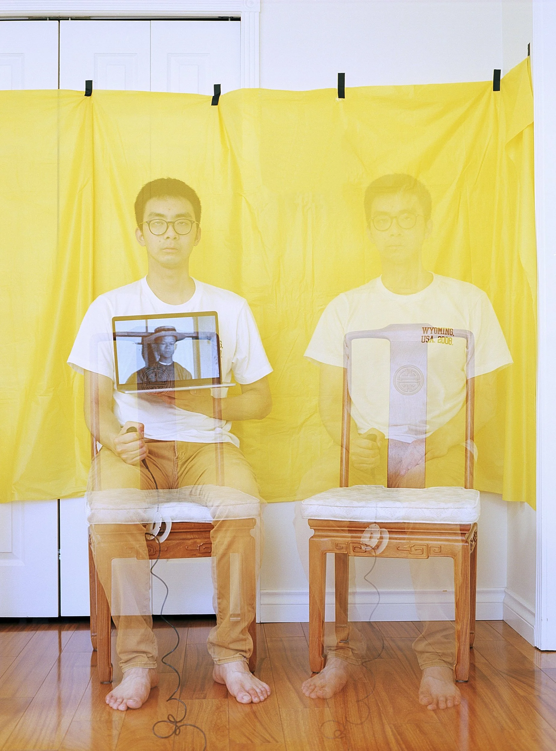 Self Portrait with Houseboy (Silence)