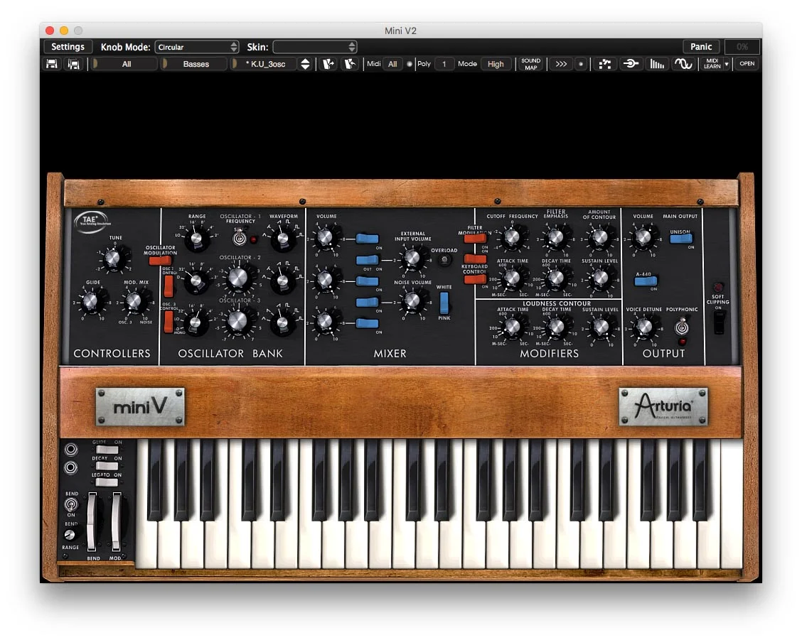 Arturia Mini V2