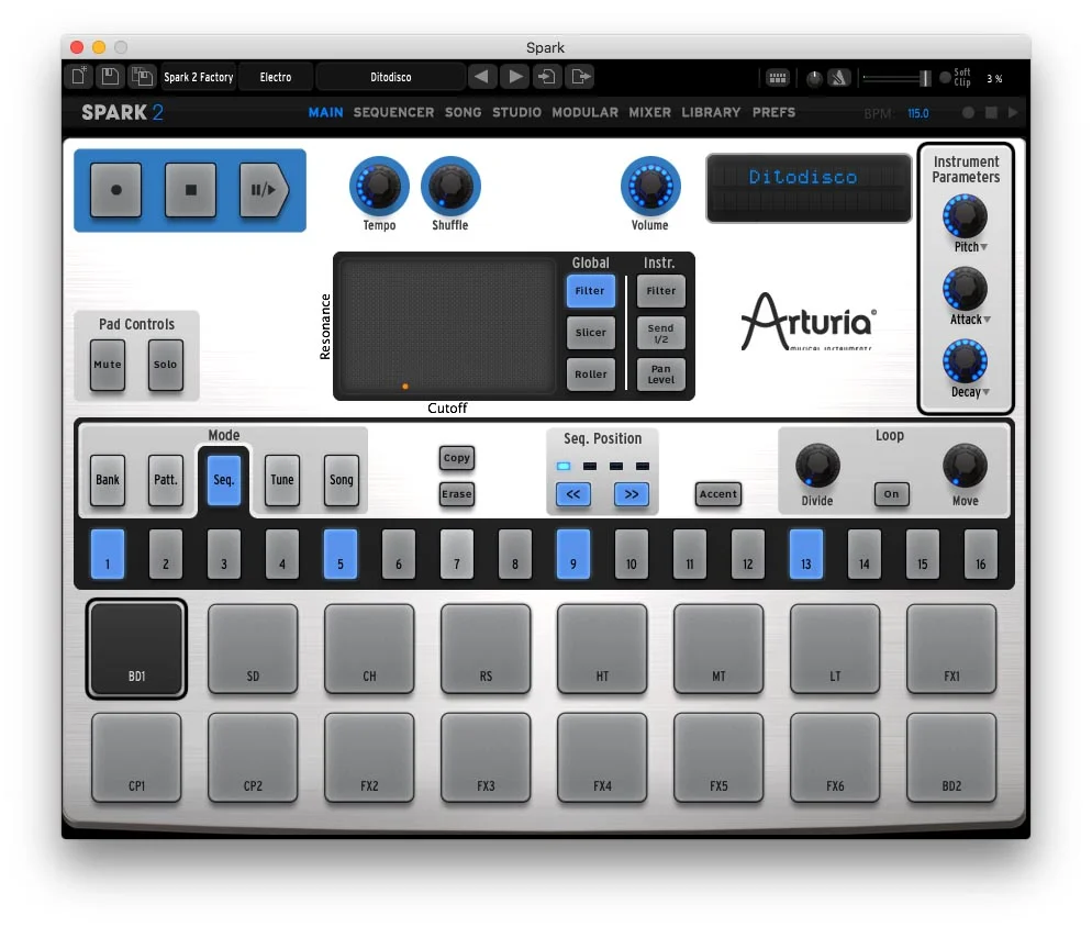 Arturia Spark