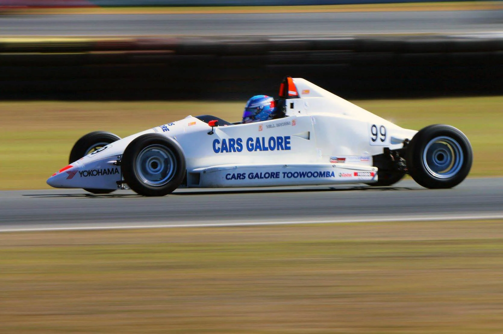 Will Brown is seen in his Formula Ford