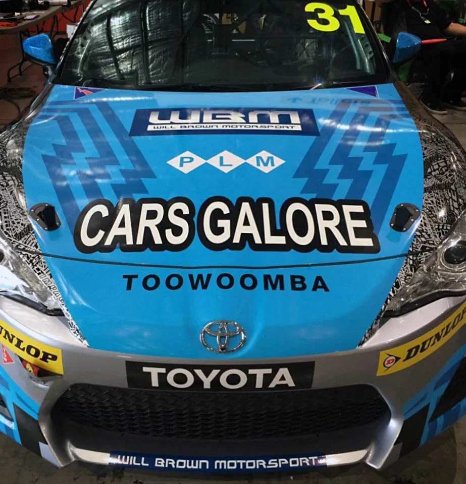 Will Brown's new Toyota 86 livery for Homebush