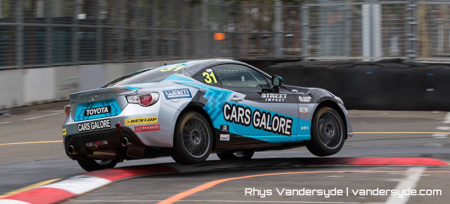 Will Brown in his Toyota 86 car