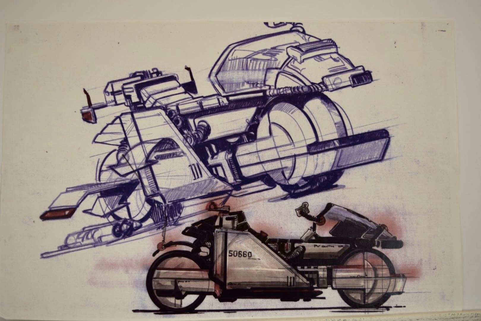 Sketch Development for the Blade Runner license