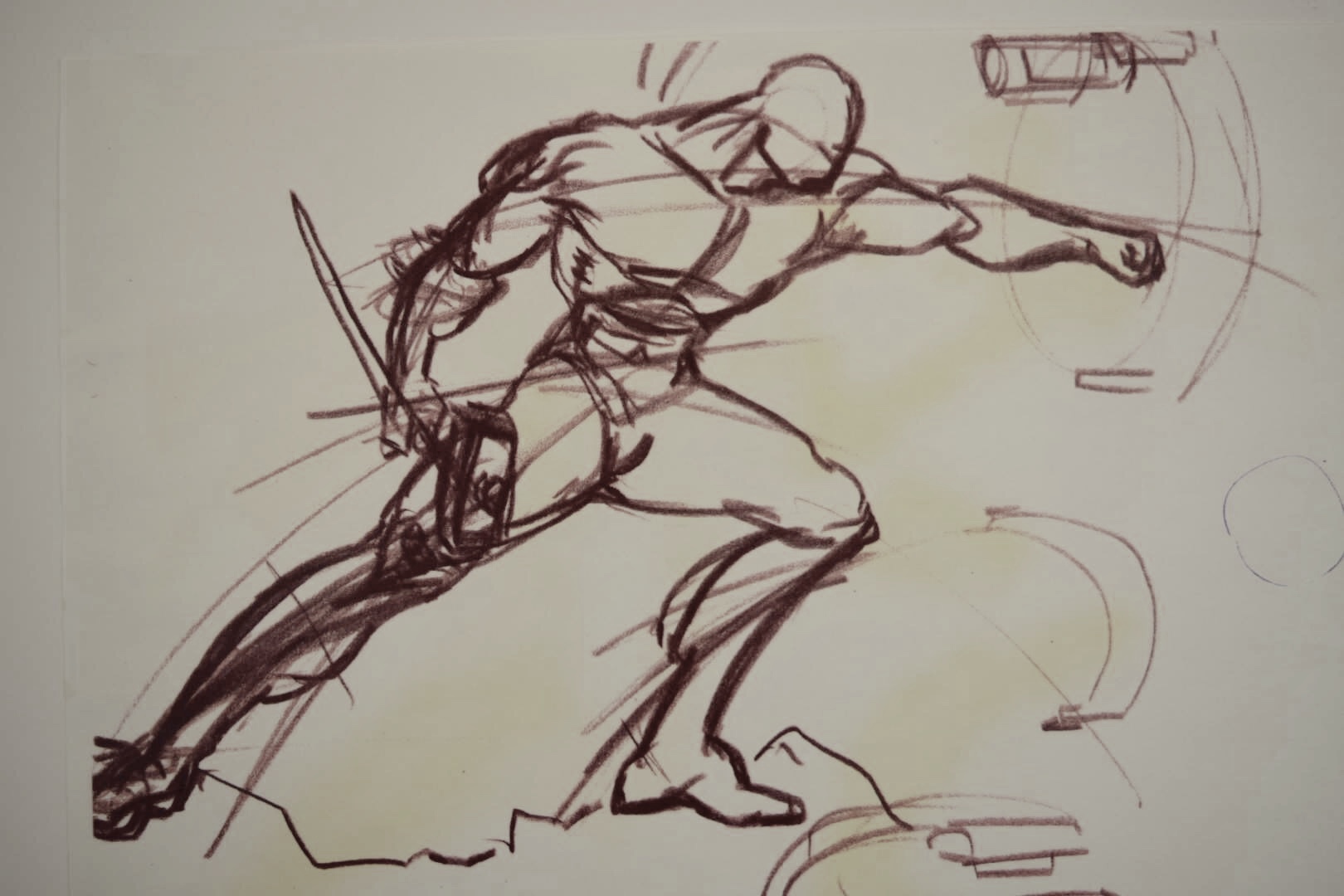 Figure pose sketch