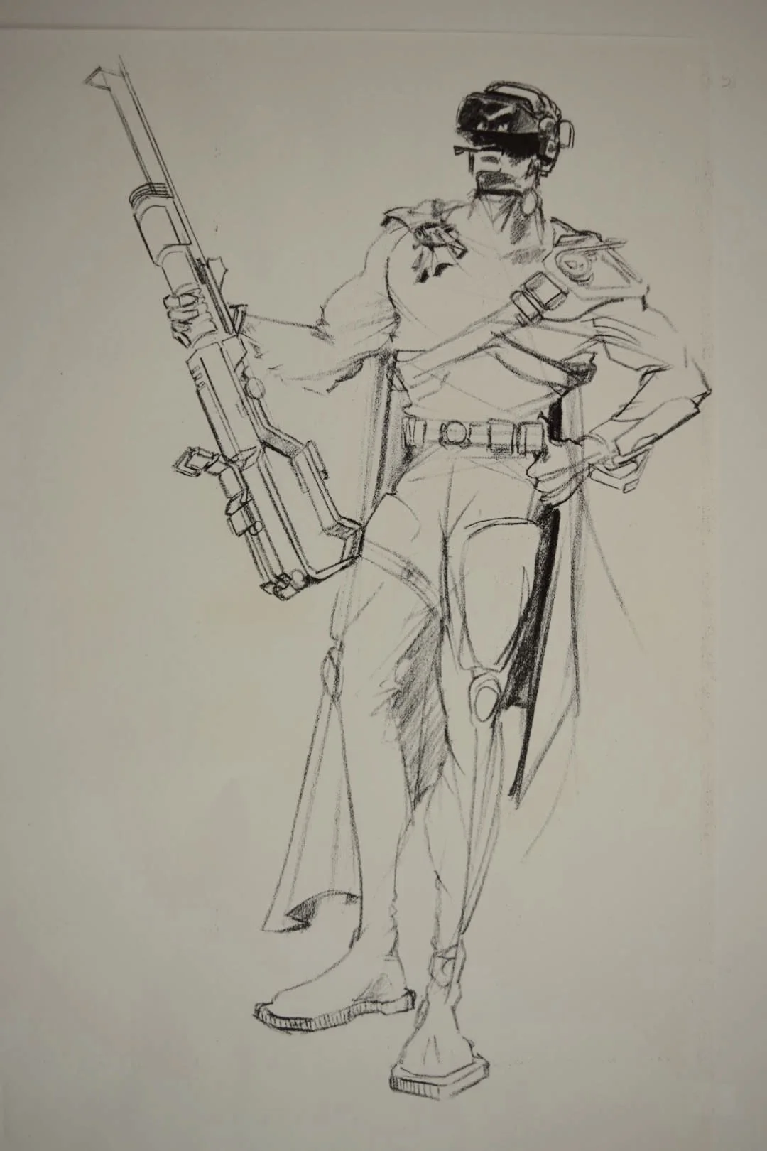Security sentry concept sketch