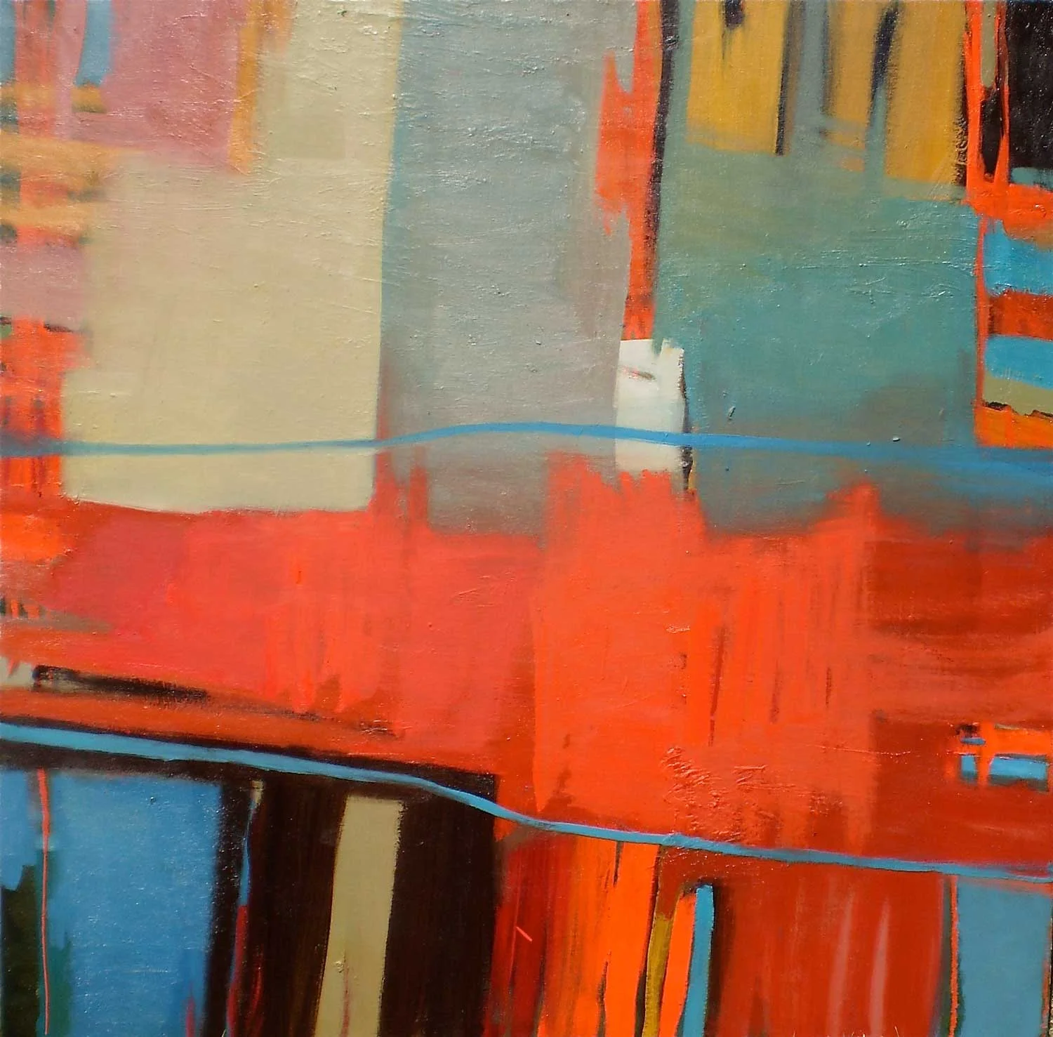  Bayview, 36"x36" oil on canvas, 2012 