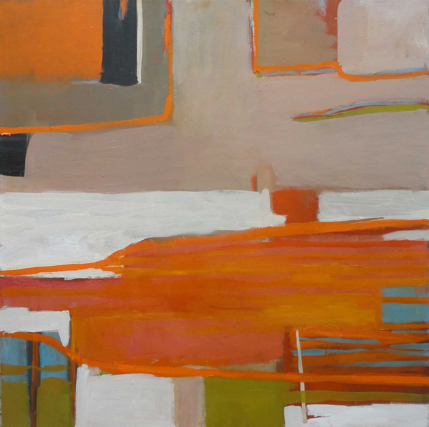 Park View, 24"x24" oil on canvas, 2015