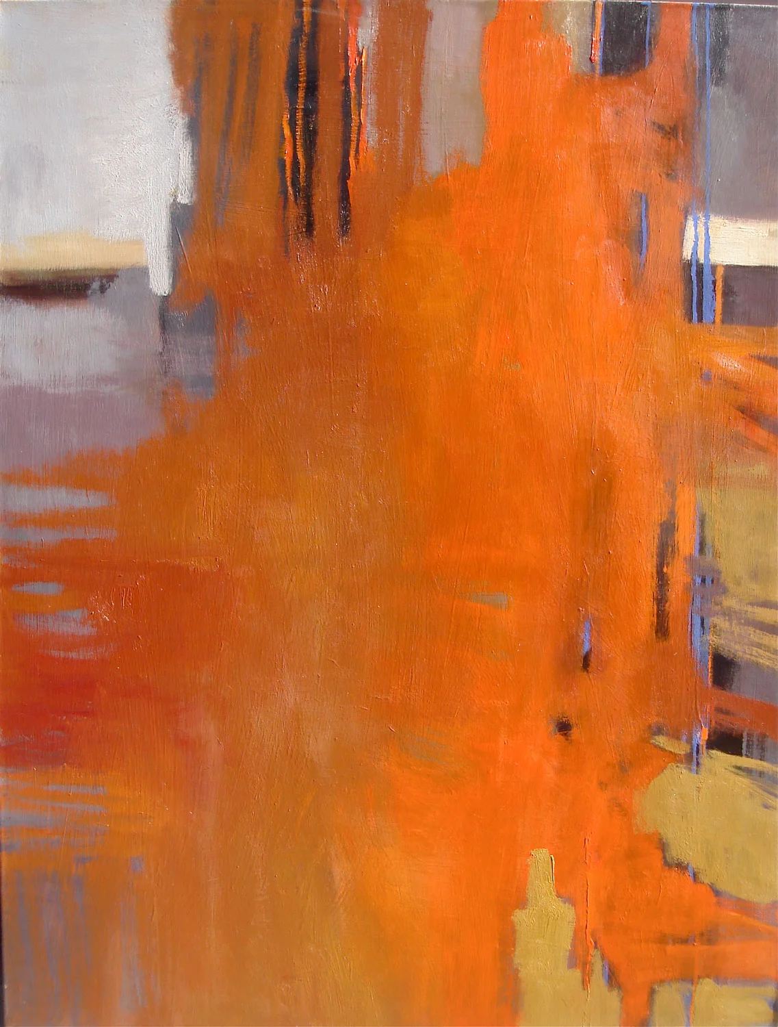  City Center, 52"x40" oil on canvas, 2007 