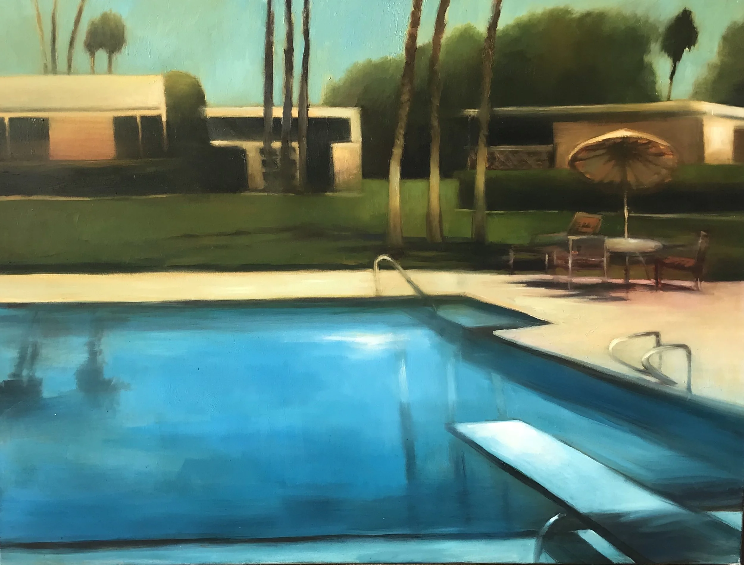 Palm Desert, 36"x48", oil on canvas 