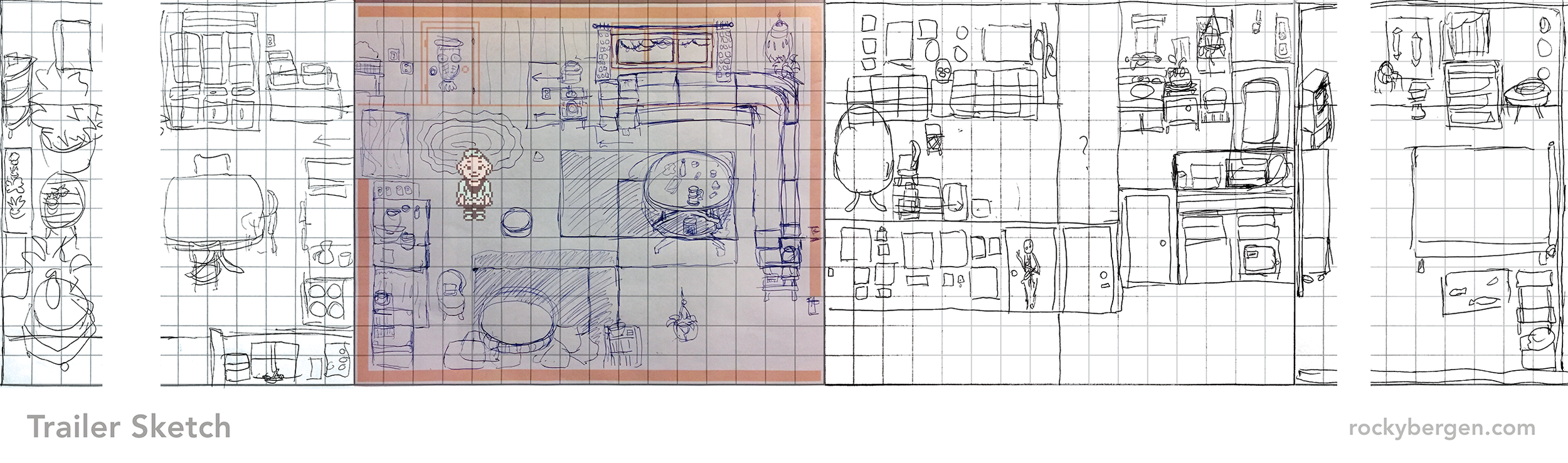 For perspective, the trailer will span several screens.
