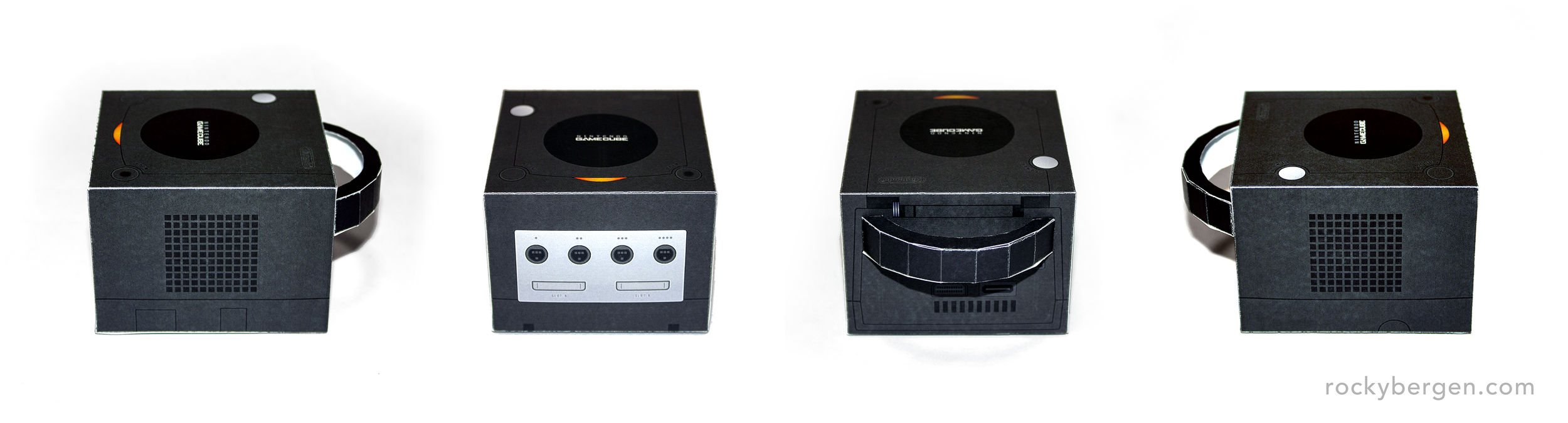 Nintendo GameCube Papercraft — Rocky Bergen