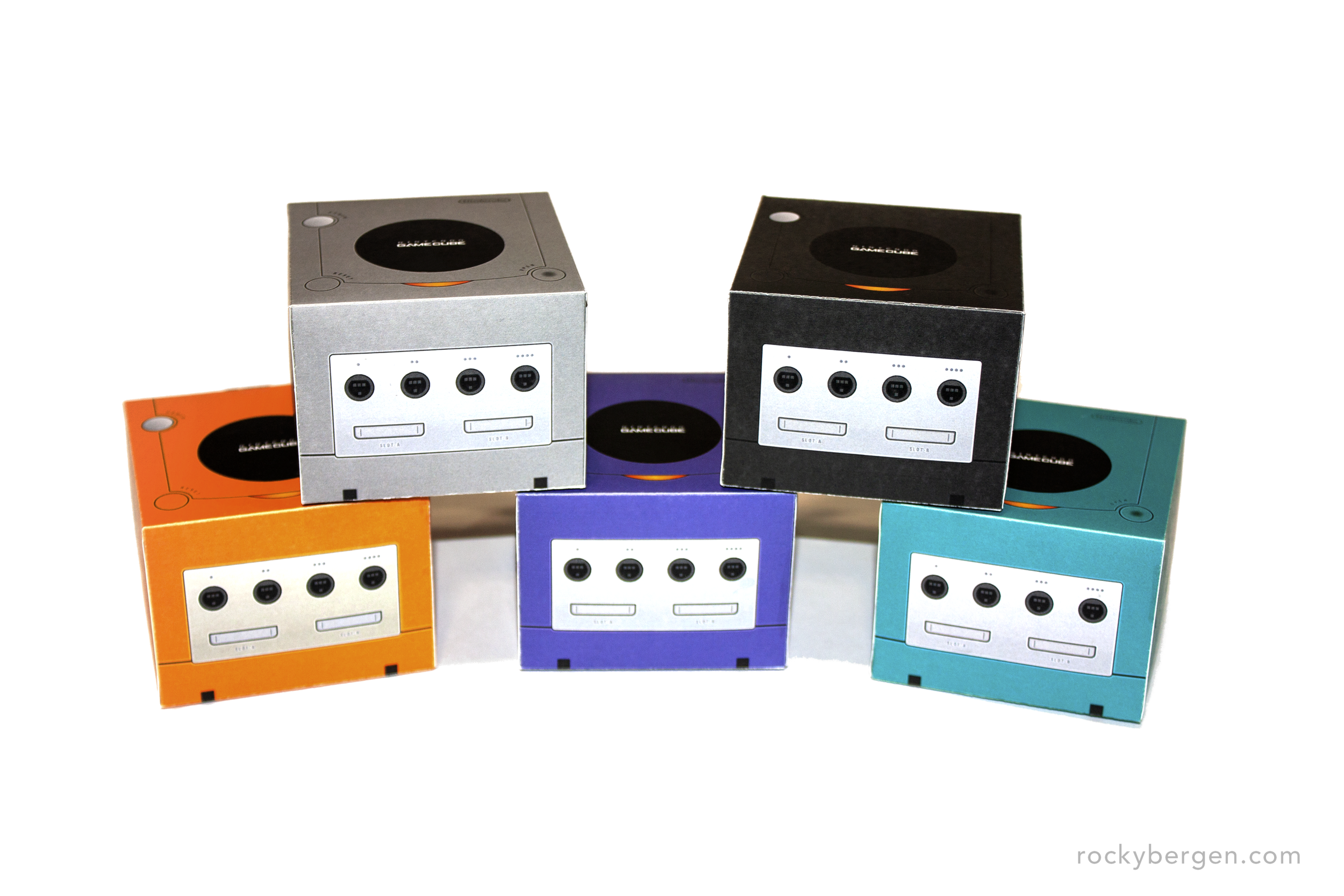 Nintendo GameCube Papercraft — Rocky Bergen