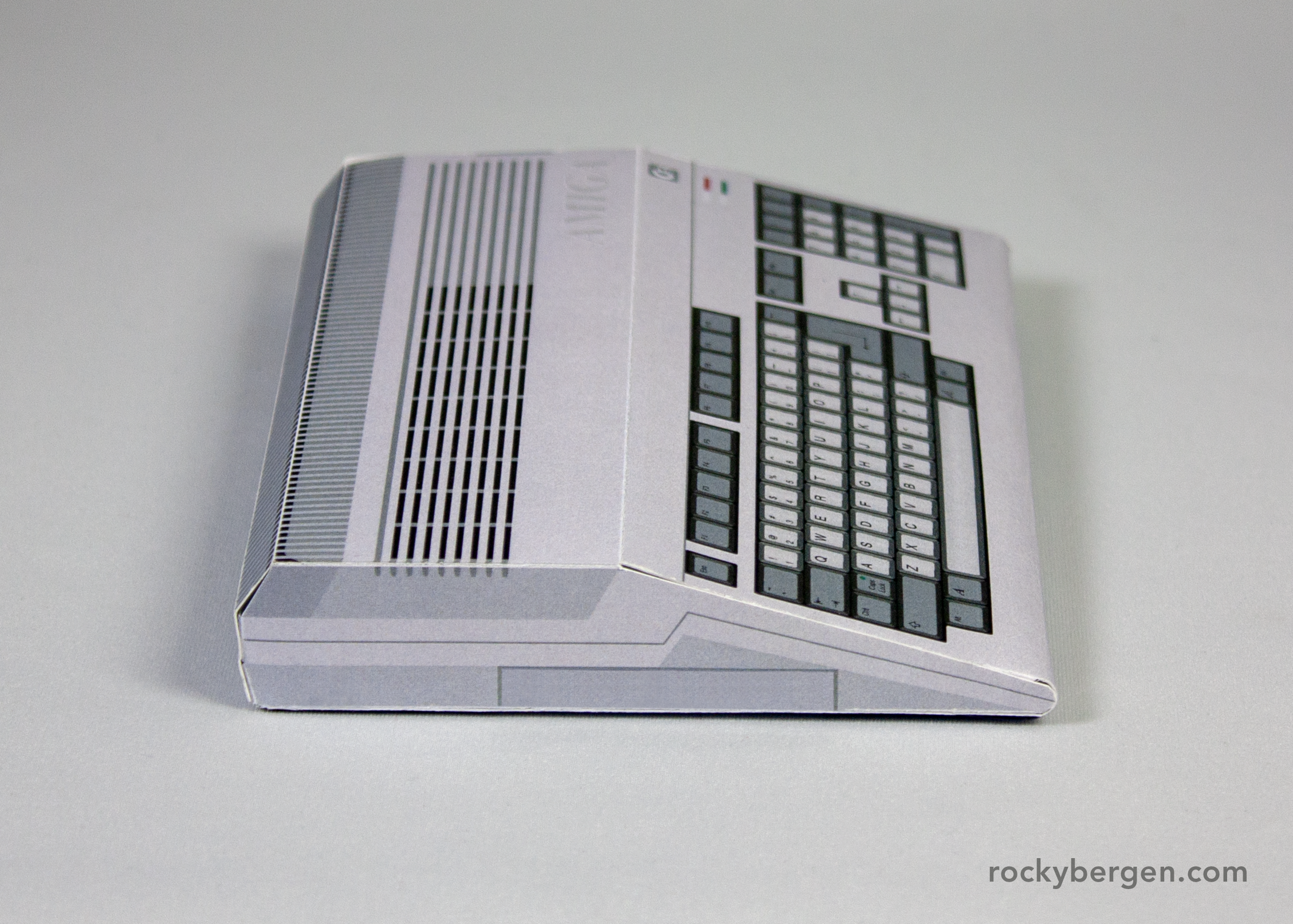 Amiga expansion port in case you were interested in making this beast even wider.