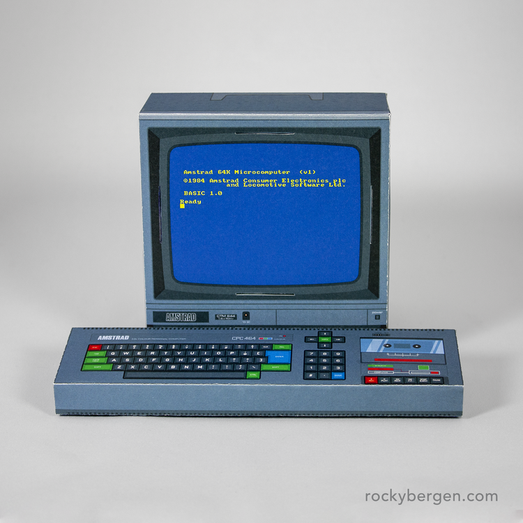 Classic Computers Papercraft Collection - Faça sua própria coleção de ...