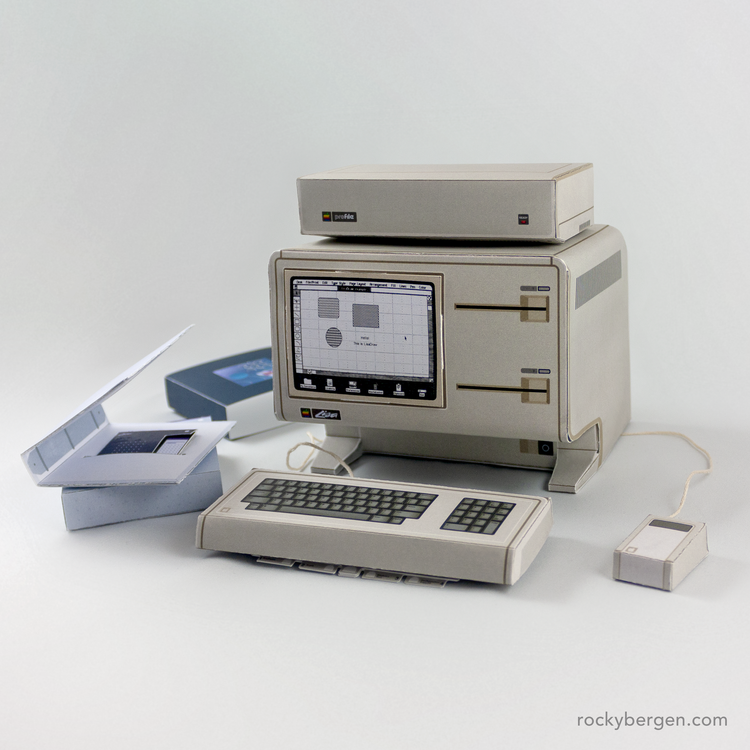 Classic Computers Papercraft Collection - Faça sua própria coleção de ...