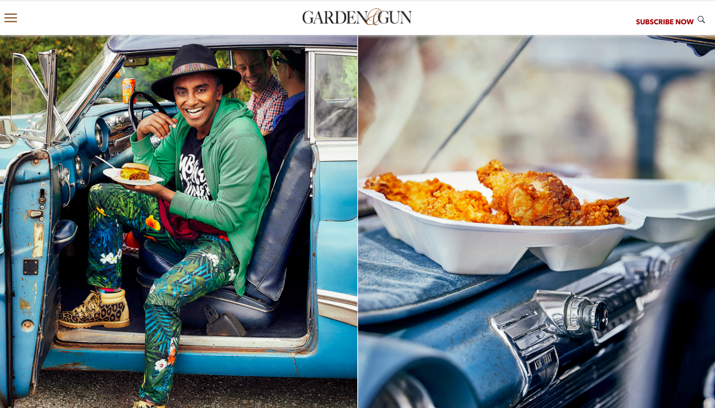 [Mention] Garden &amp; Gun: Marcus Samuelsson’s Memphis Joyride